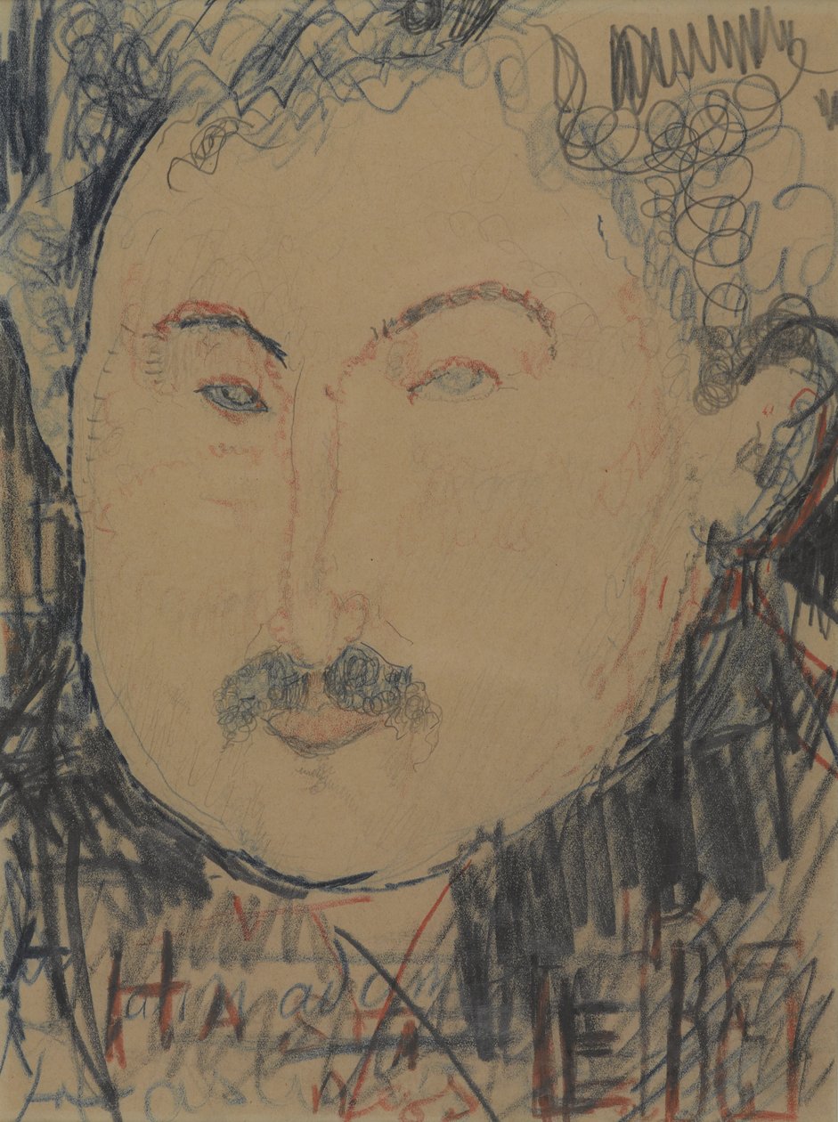 Portrait of Adolphe Basler, c.1916 by Amedeo Modigliani