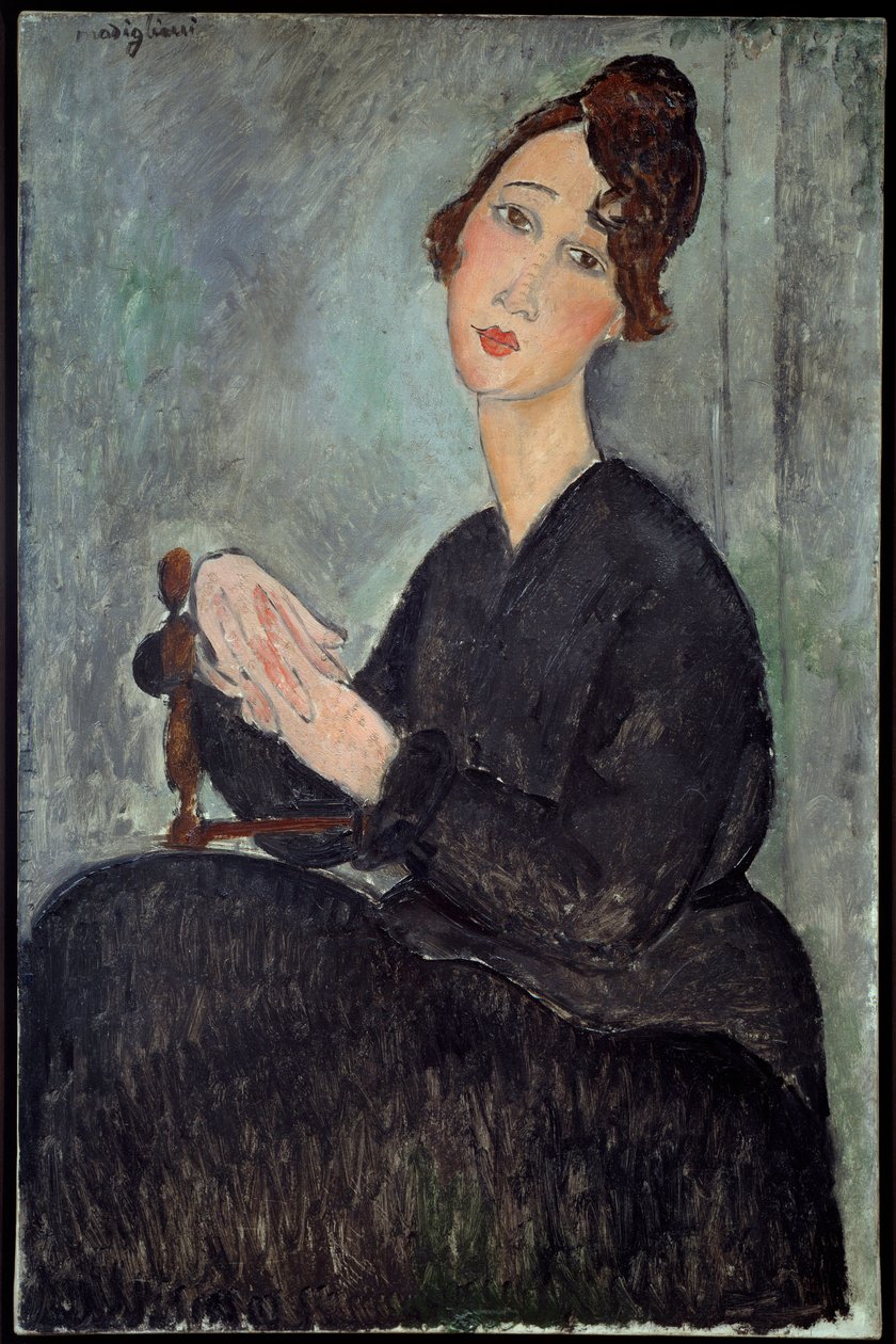 Portrait of Dedie (Odette Hayden) by Amedeo Modigliani