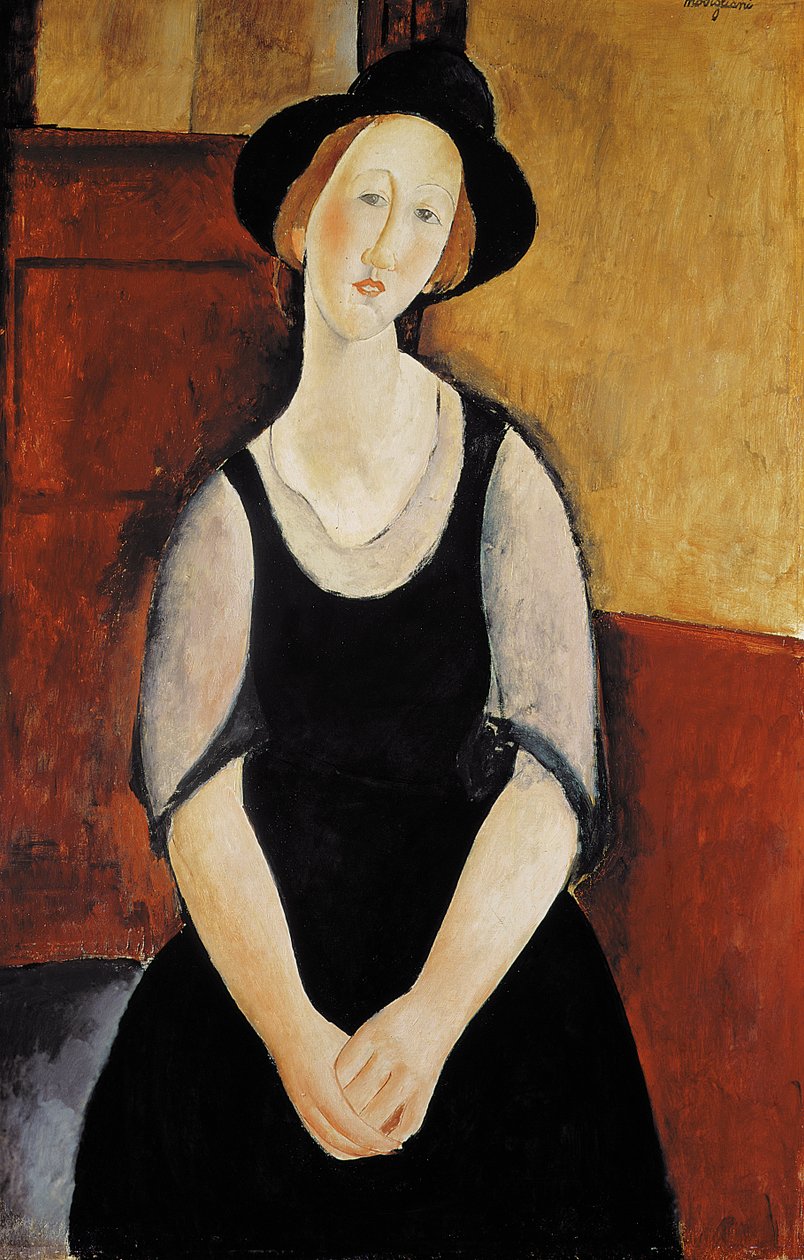 Portrait of Thora Klinckowstrom by Amedeo Modigliani