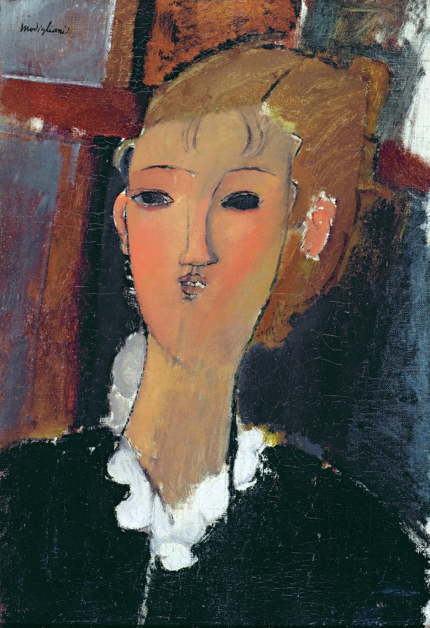 Young Woman in a Small Ruff by Amedeo Modigliani