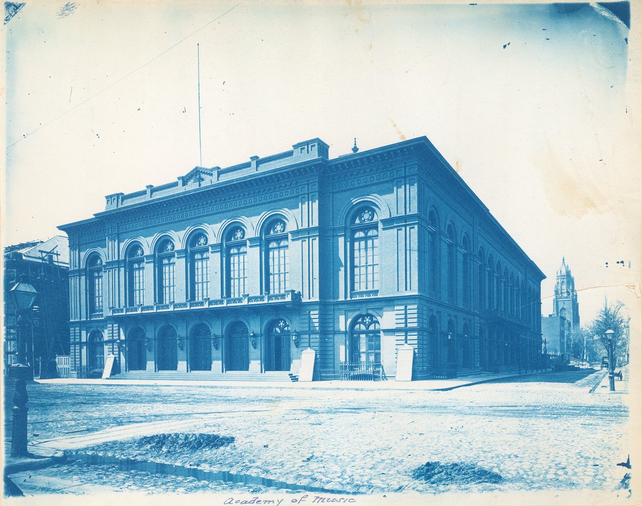 Academy of Music, Broad and Locust Streets, Philadelphia, PA, c.1865 by American Photographer