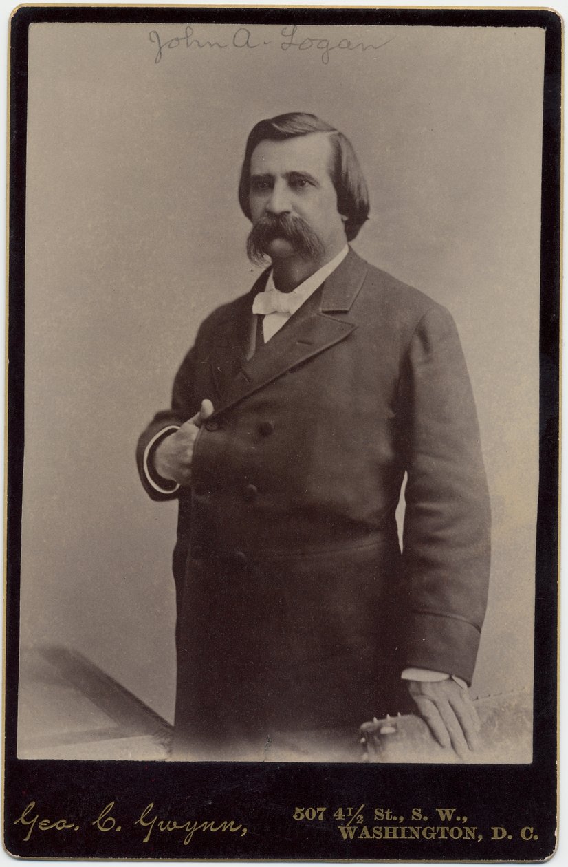 John Alexander Logan (1826-86), US Senator and Union Army General by American Photographer