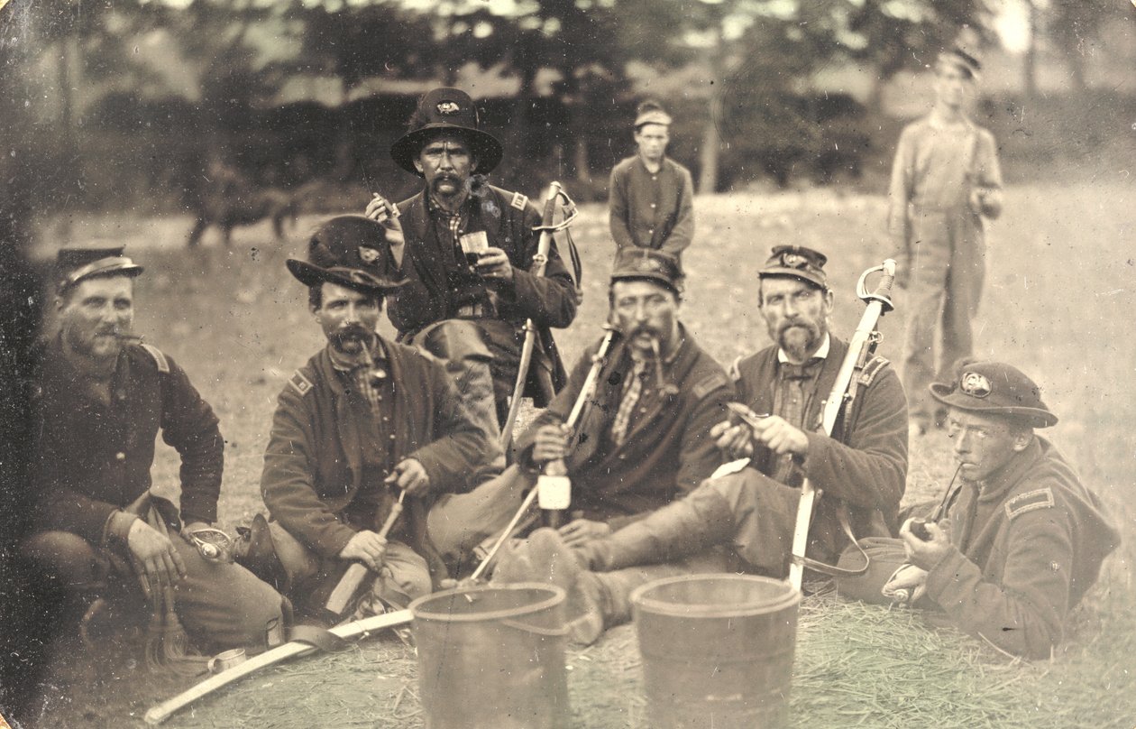 Union Soldiers by American Photographer