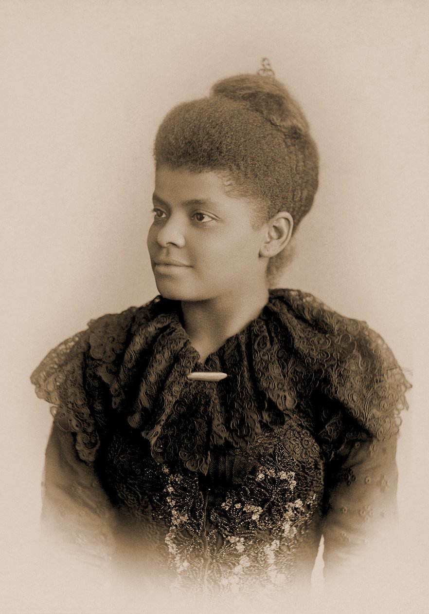 Portrait of Ida B. Wells Barnett by American School