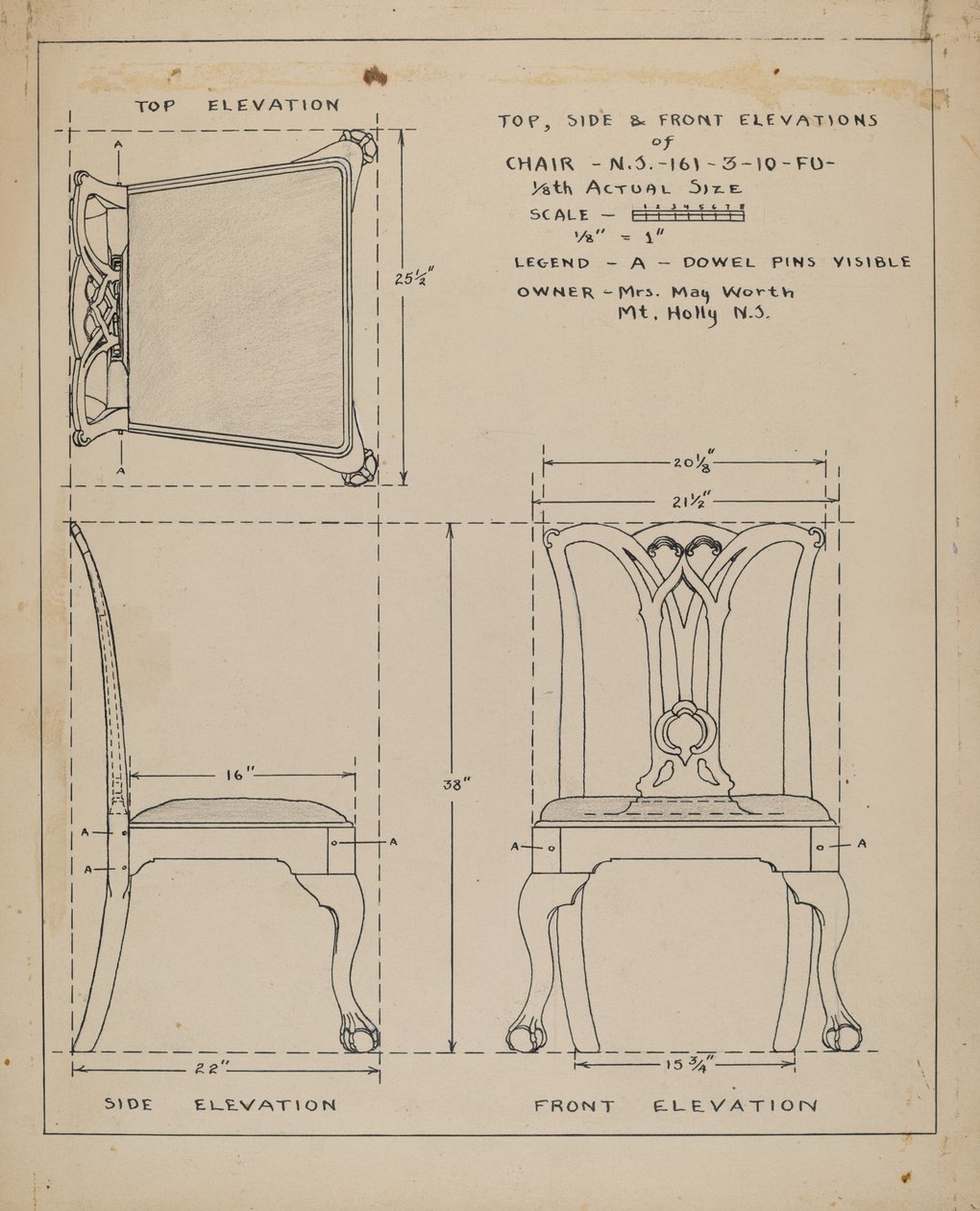 Chair by American 20th Century