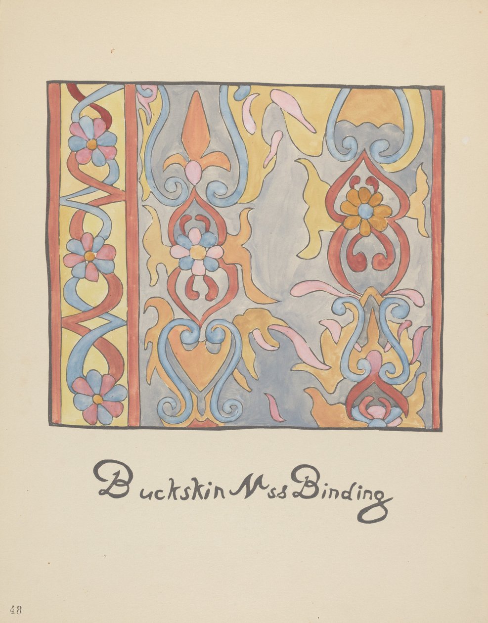 Plate 48: Buckskin Design: From Portfolio 