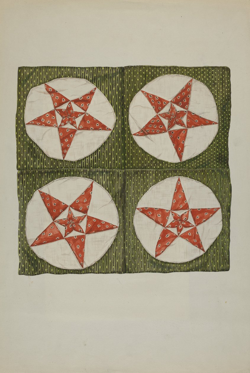 Quilt Blocks - Applique Star by American 20th Century