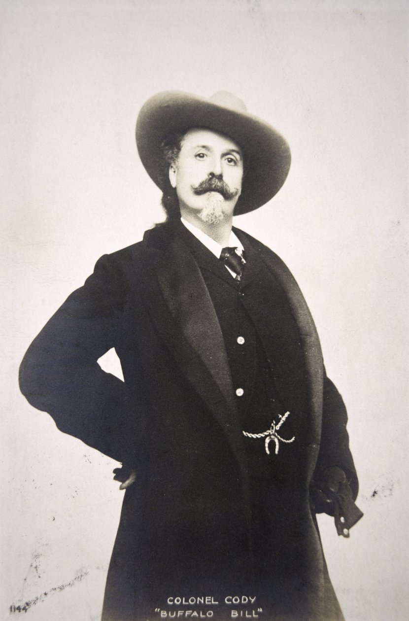 Buffalo Bill postcard by American Photographer