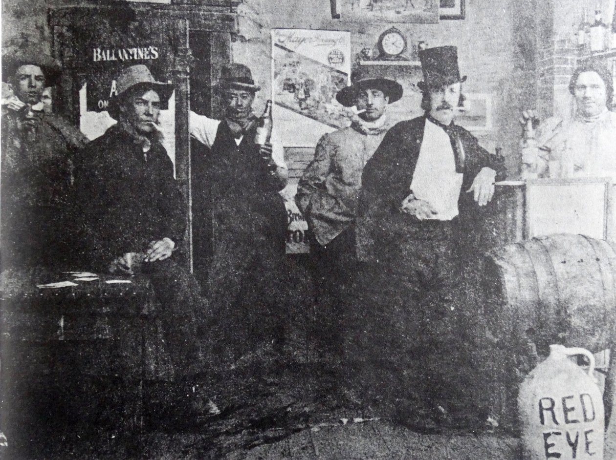 Cripple Creek Barroom by American Photographer