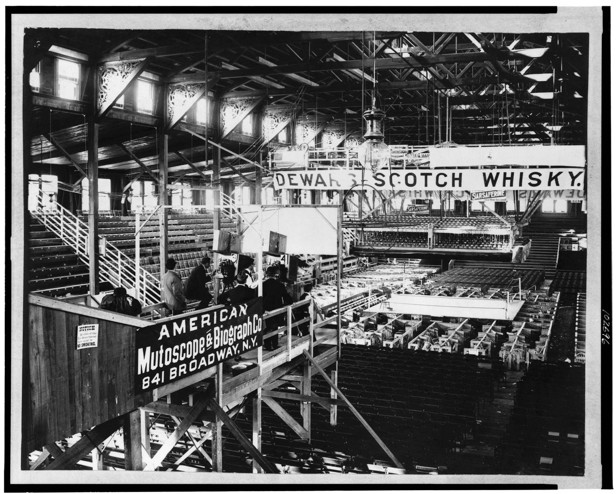 Interior of Coney Island Club House by American Photographer