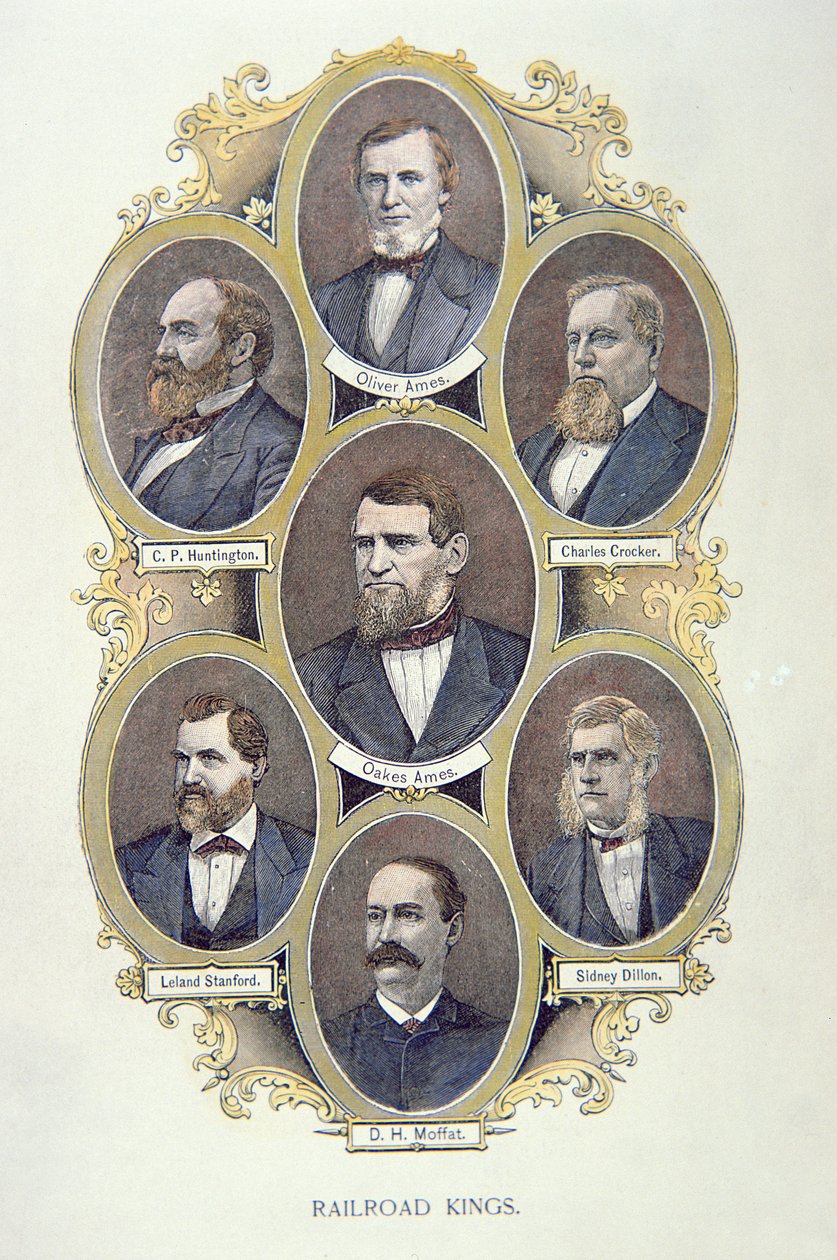 American Railroad Kings by American School