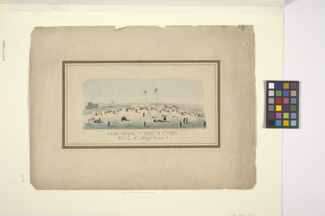 Camp Chase, 7th Regt., R.I. Vols. by American School