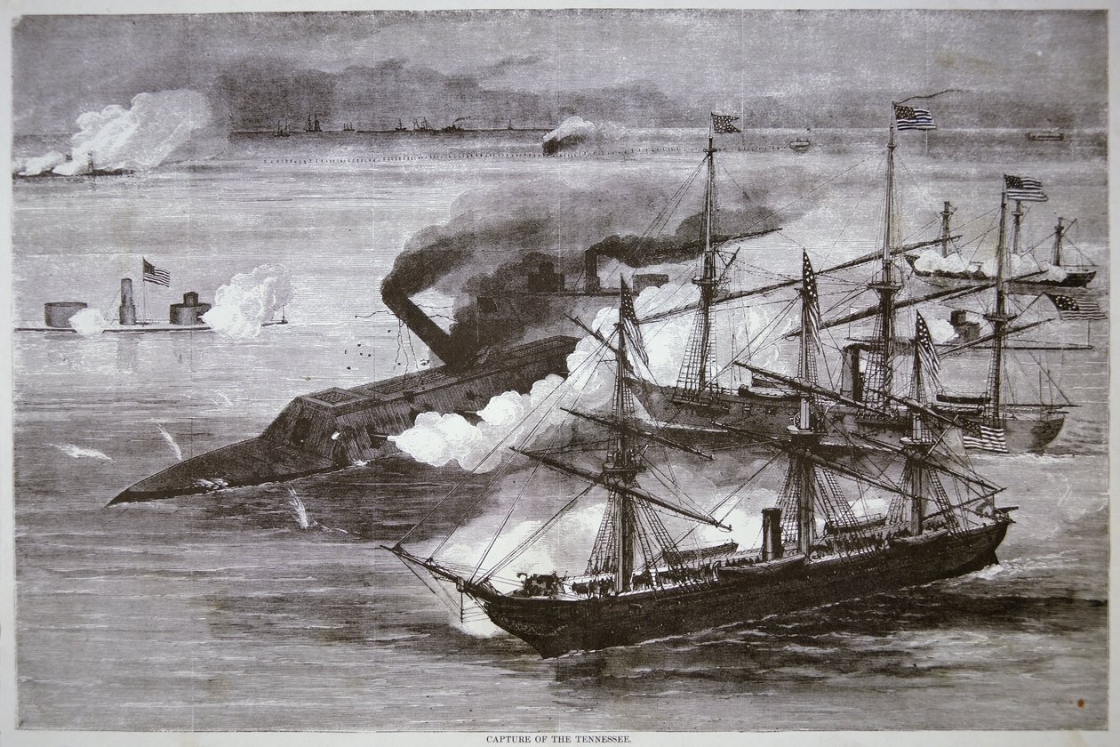 Capture of the Confederate Ironclad 
