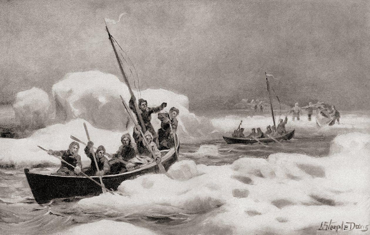 Elisha Kent Kane, leader of The Second Grinnell Expedition of 1853, in search of Captain Sir John Franklin