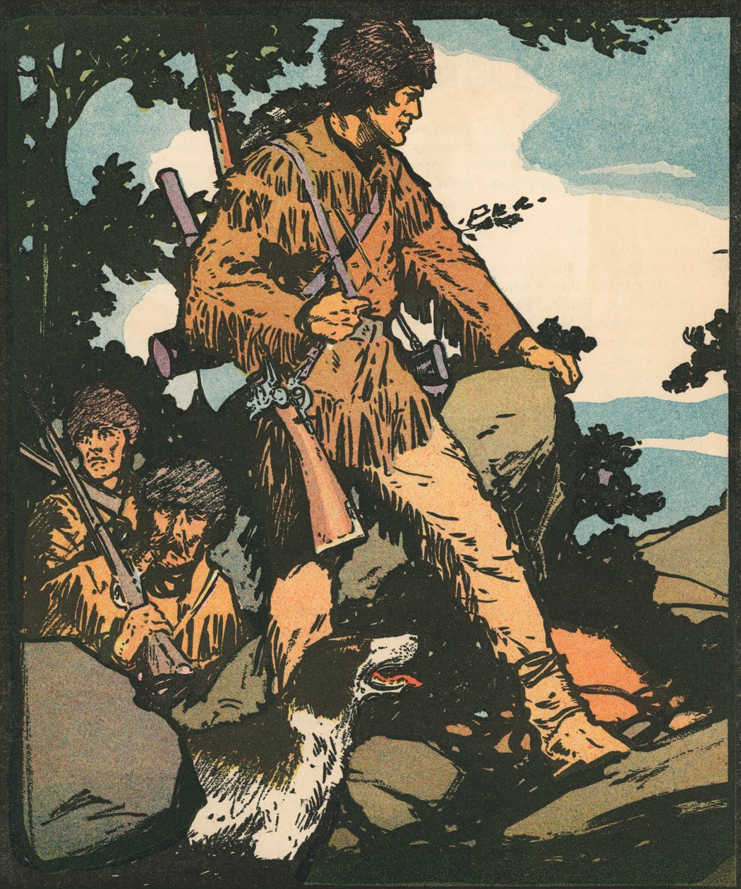 Explorers: Frontiersman Daniel Boone by American School