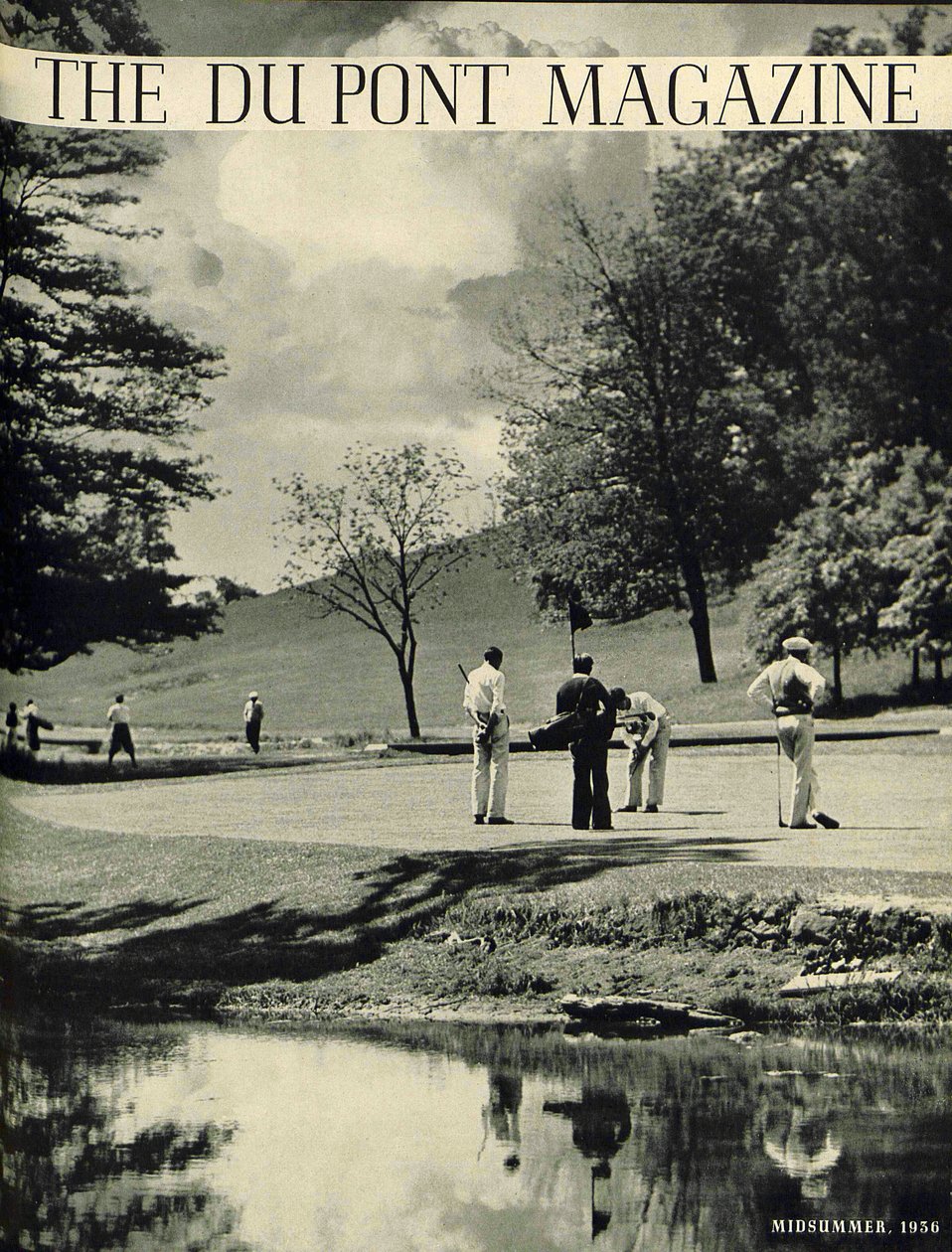 Golfers by American School