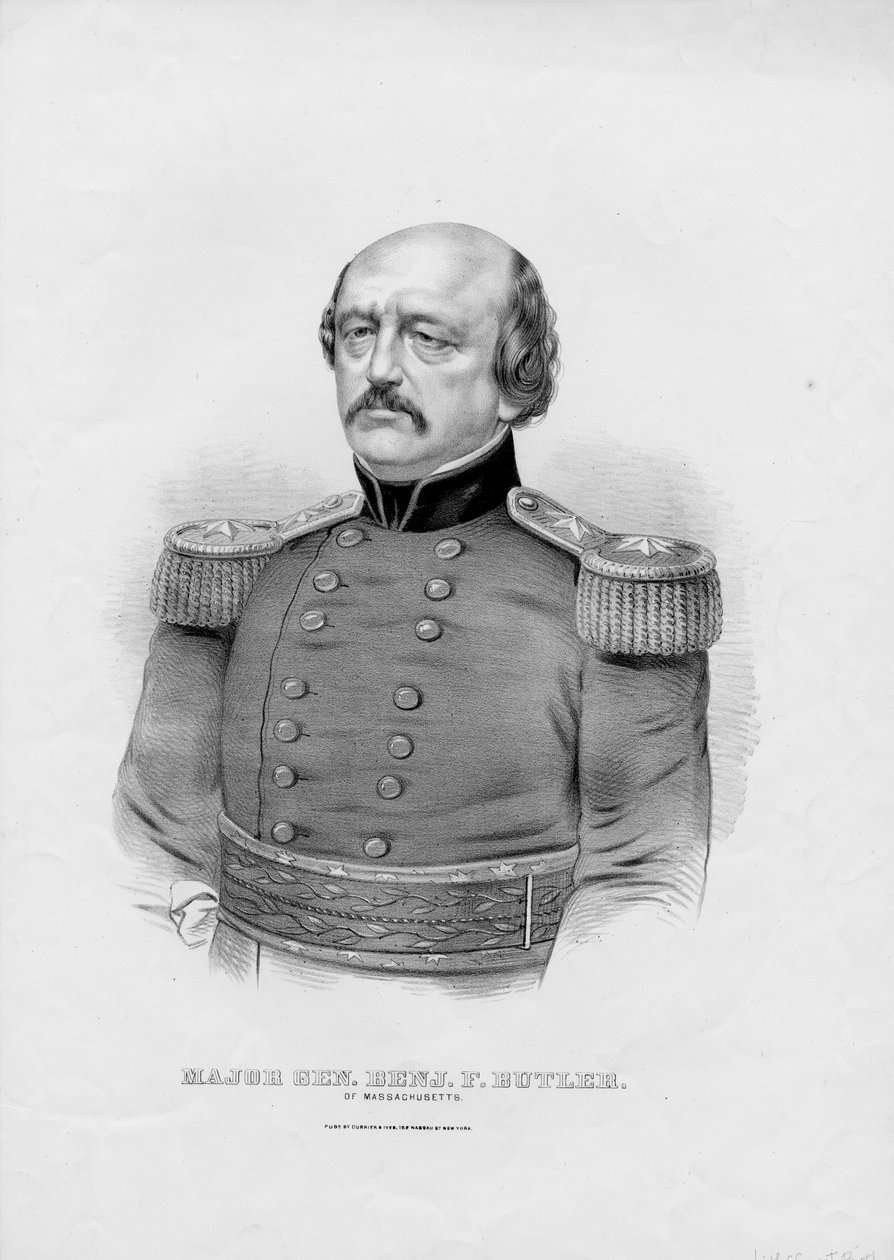 Major Gen. Benj. F. Butler of Massachusetts, pub. by Currier & Ives, c.1860