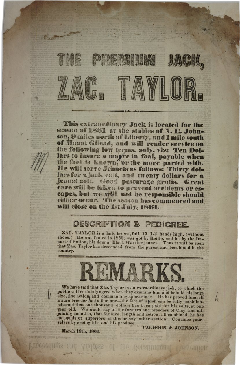 Proceedings and Address of the Constitutional Convention, c.19th March 1861 by American School