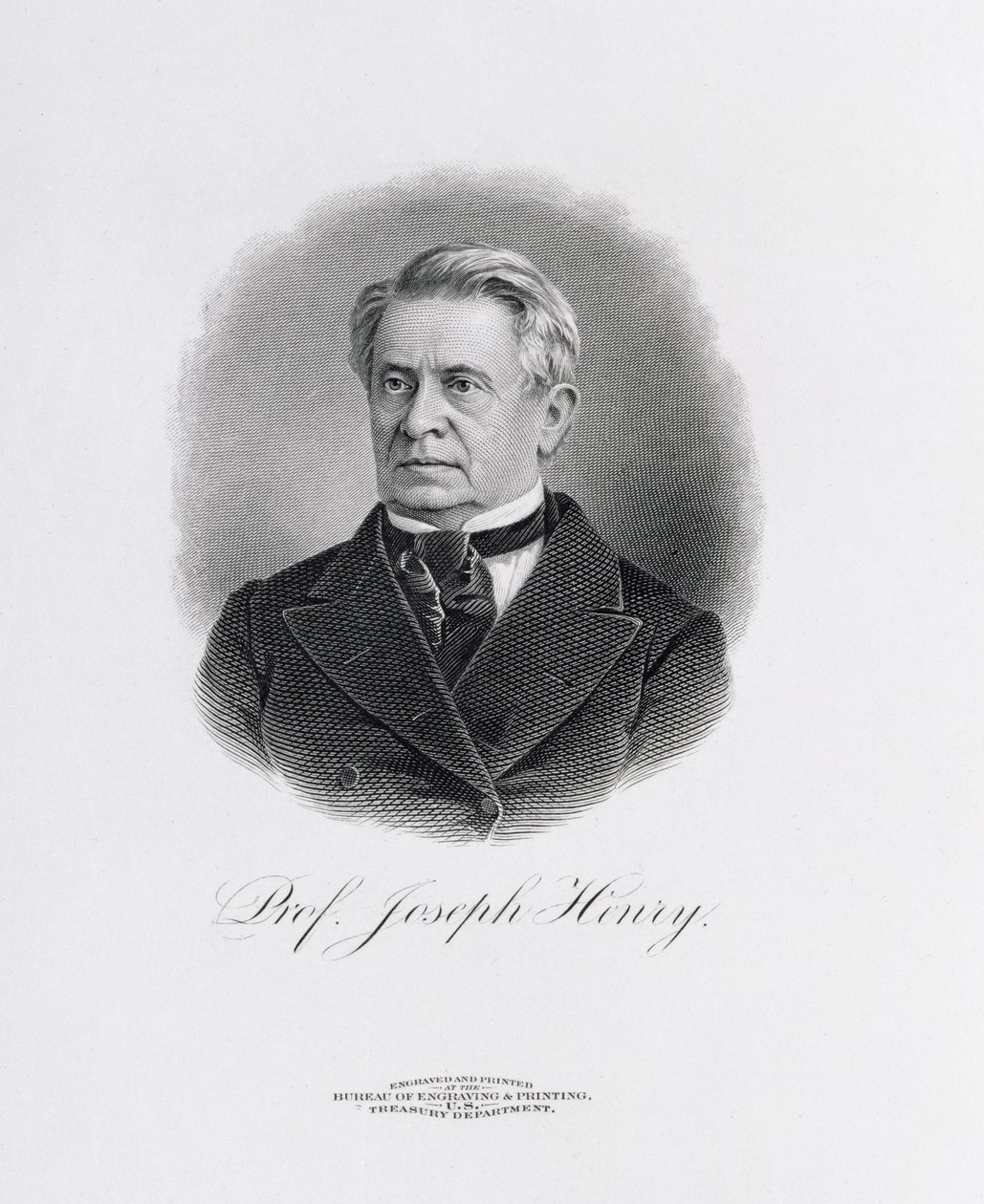 Professor Joseph Henry, from a frontispiece to A Memorial of Joseph ...