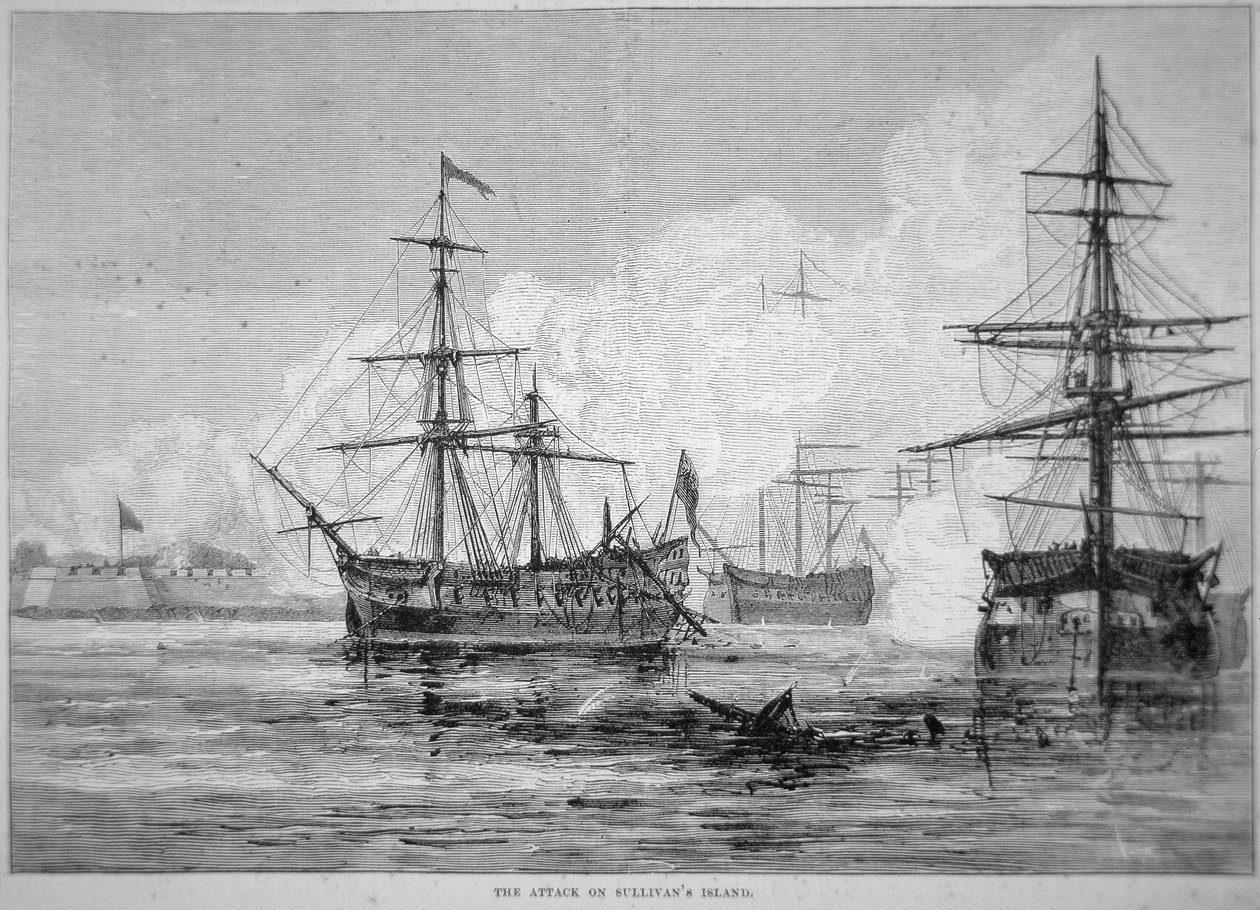 The Attack on Sullivan's Island, June 28th 1776