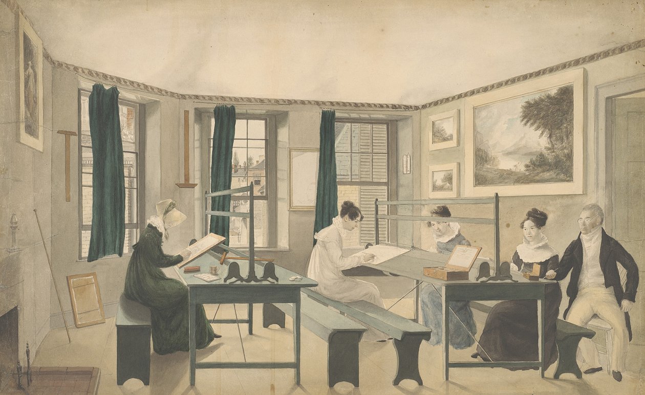 The Drawing Class by American School