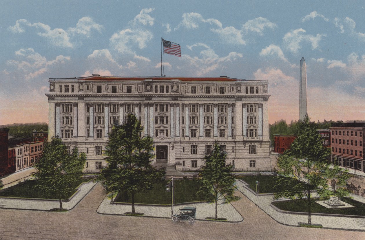 The Municipal Building, Washington DC by American School