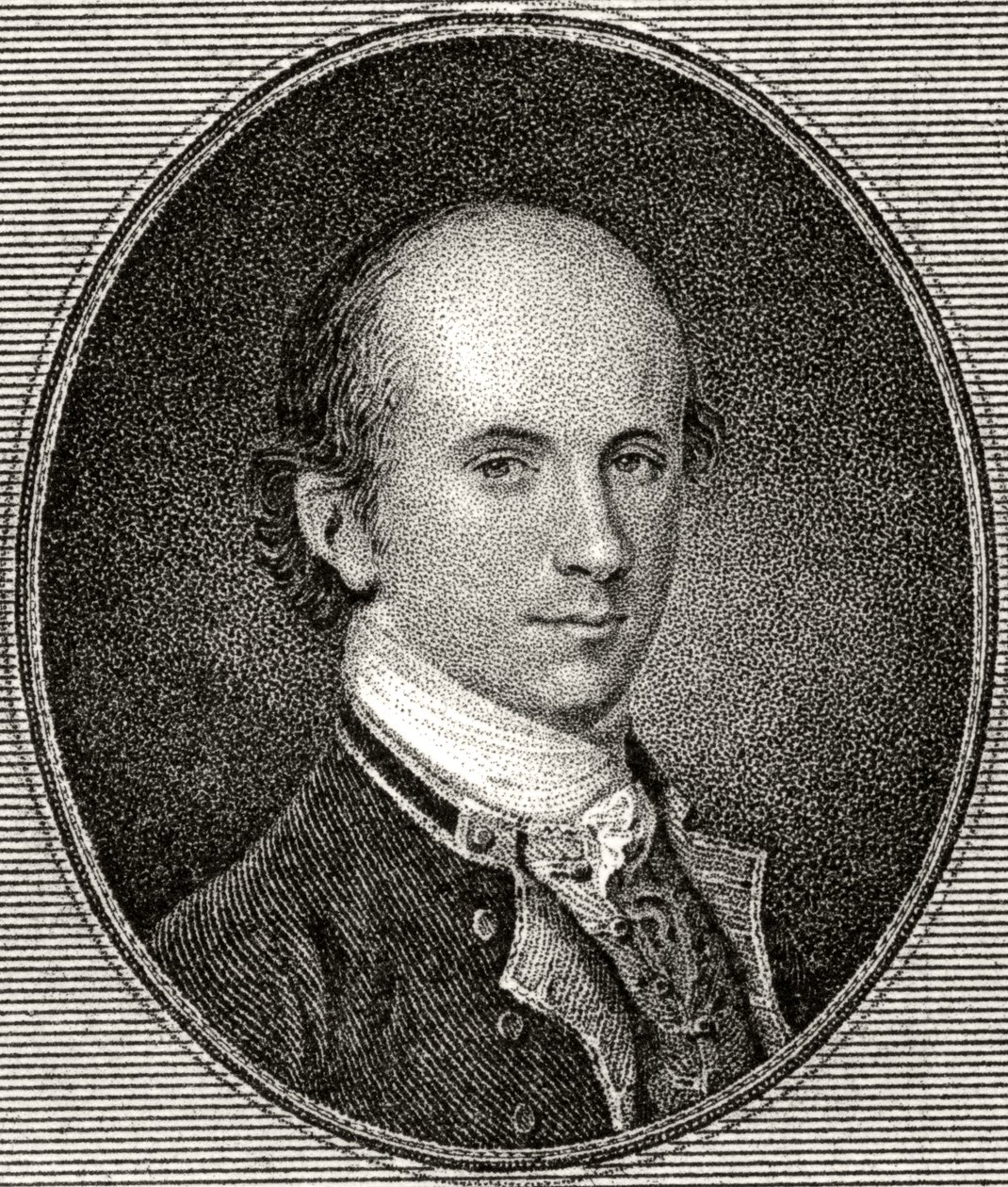 Thomas Heyward Jr., engraved by James Barton Longacre by American School