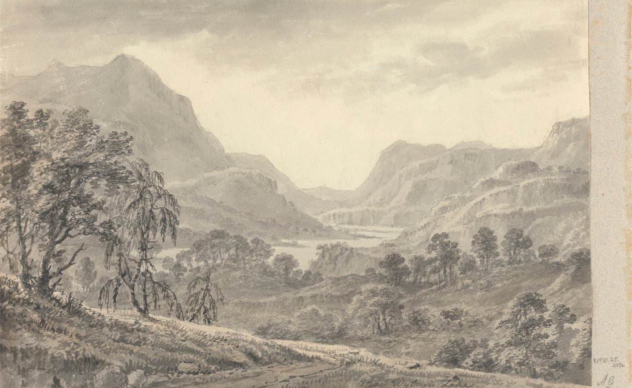 Views in England, Scotland and Wales; Tour in Scotland: Near Wyburn Lake by Amos Green