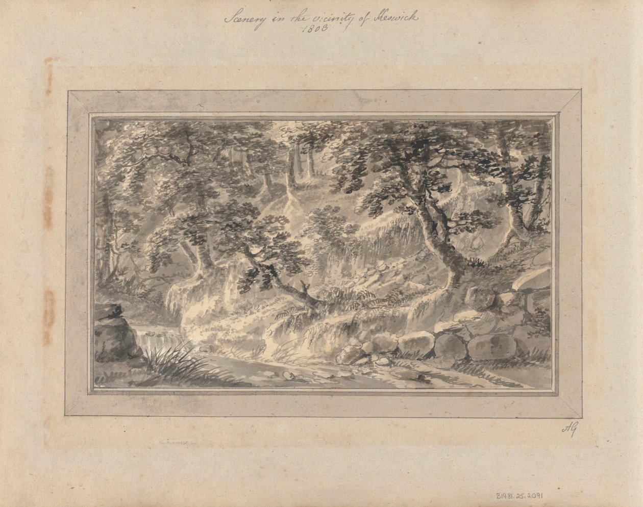 Views in England, Scotland and Wales: Tour in Scotland; Scenery in the Vicinity of Keswick by Amos Green