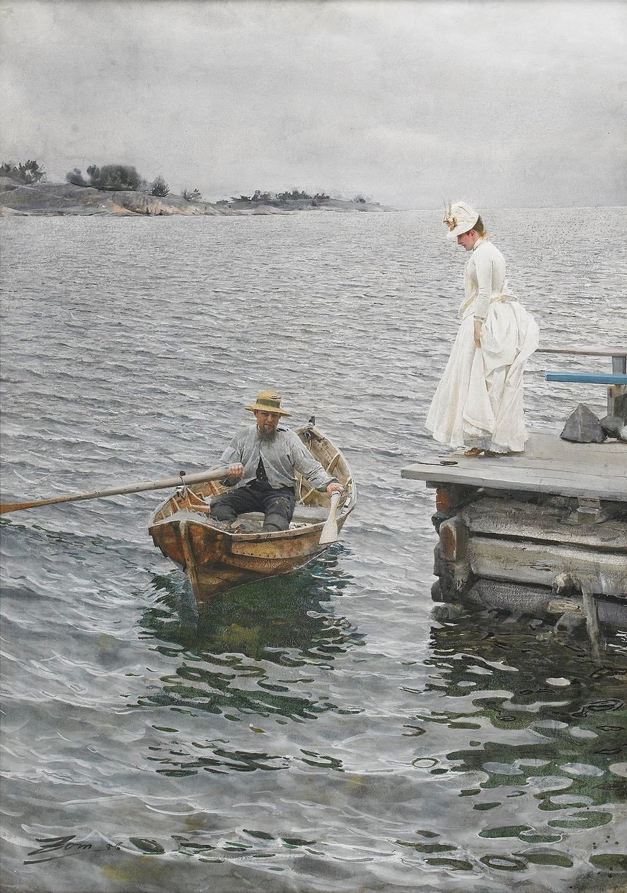 Summer Pleasure by Anders Leonard Zorn
