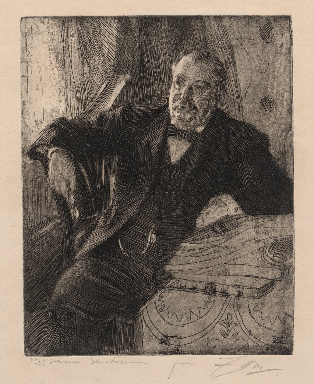 Grover Cleveland by Anders Leonard Zorn