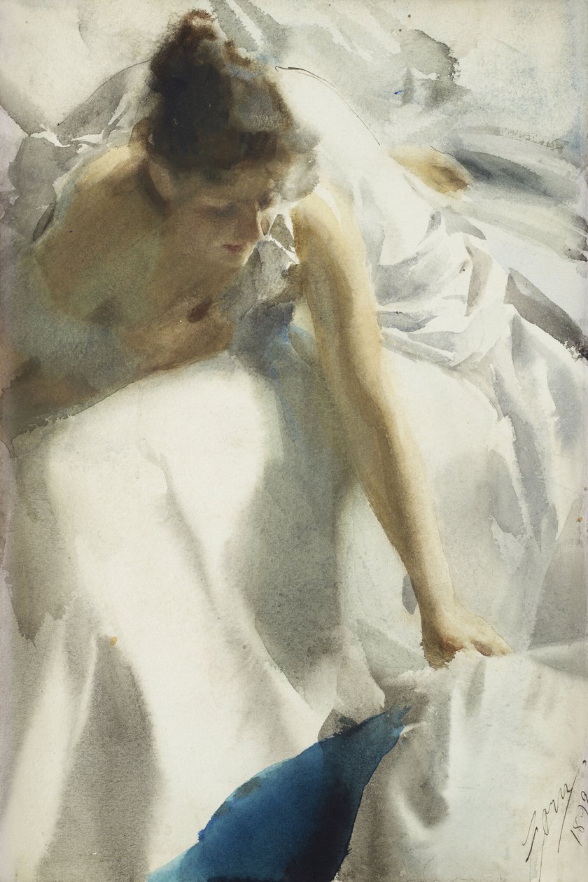 Awakening, Boulevard Clichy by Anders Leonard Zorn