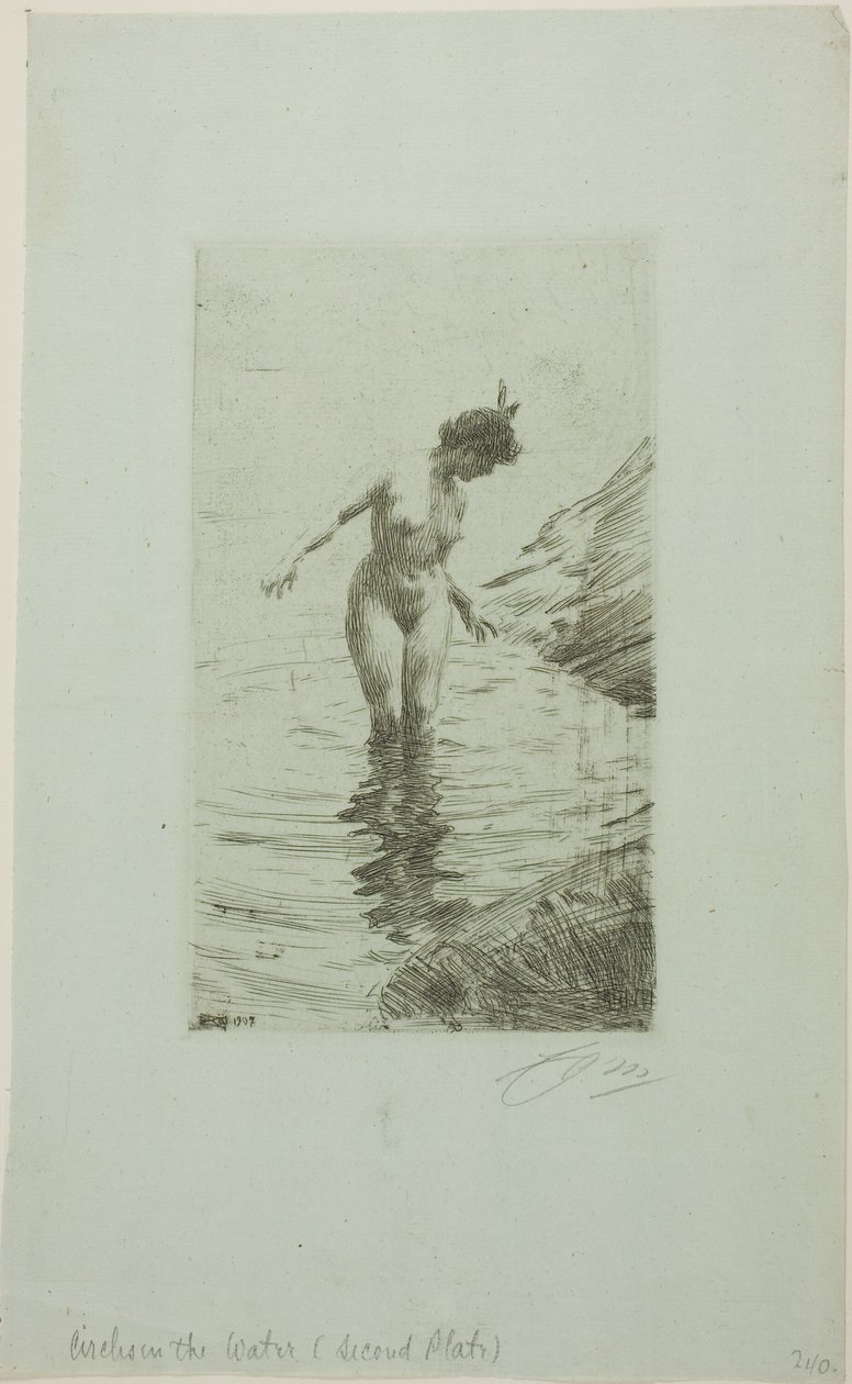 Water Circles II by Anders Zorn