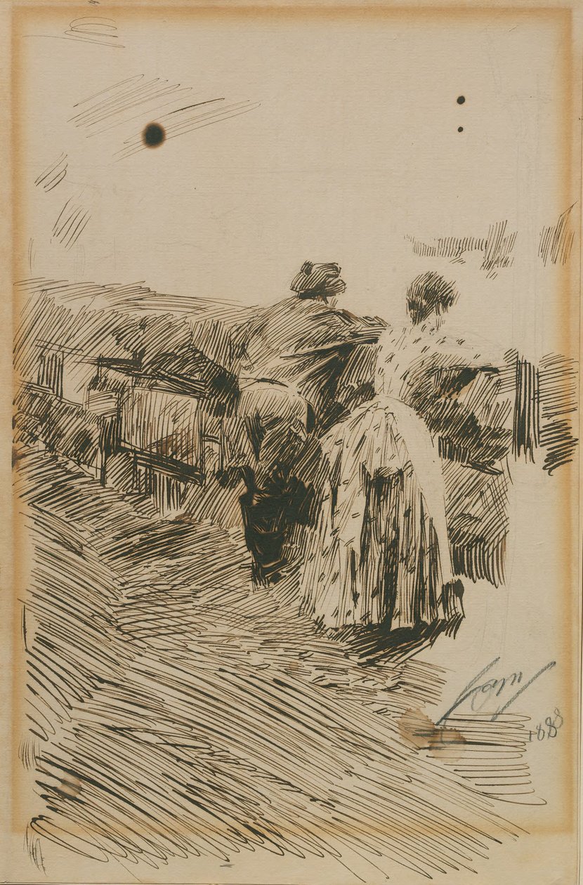 Fishermen in St Ives by Anders Zorn