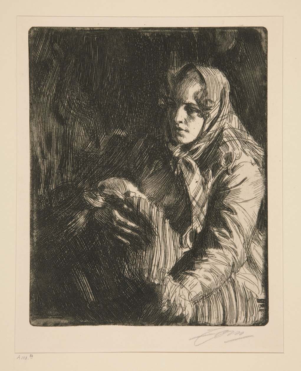 Madonna (A Mother) by Anders Zorn