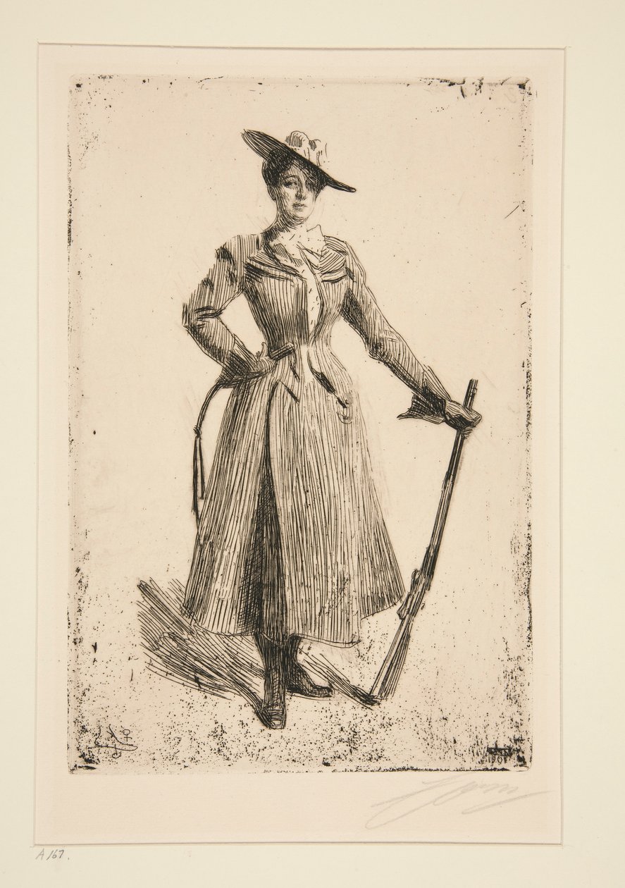 Mrs. Thompson Seton by Anders Leonard Zorn