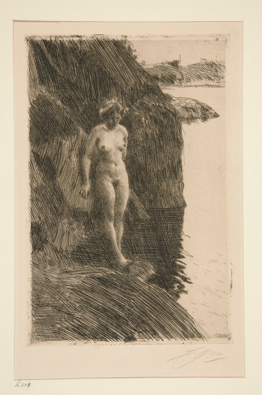 Precipice by Anders Leonard Zorn