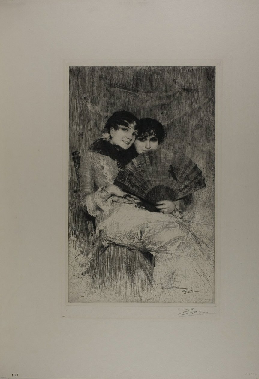 The Cousins by Anders Leonard Zorn