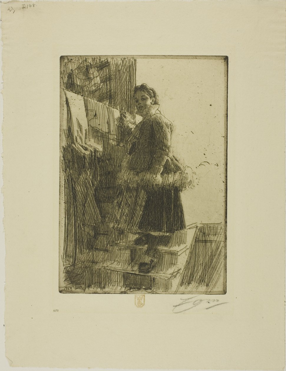The Storehouse by Anders Leonard Zorn