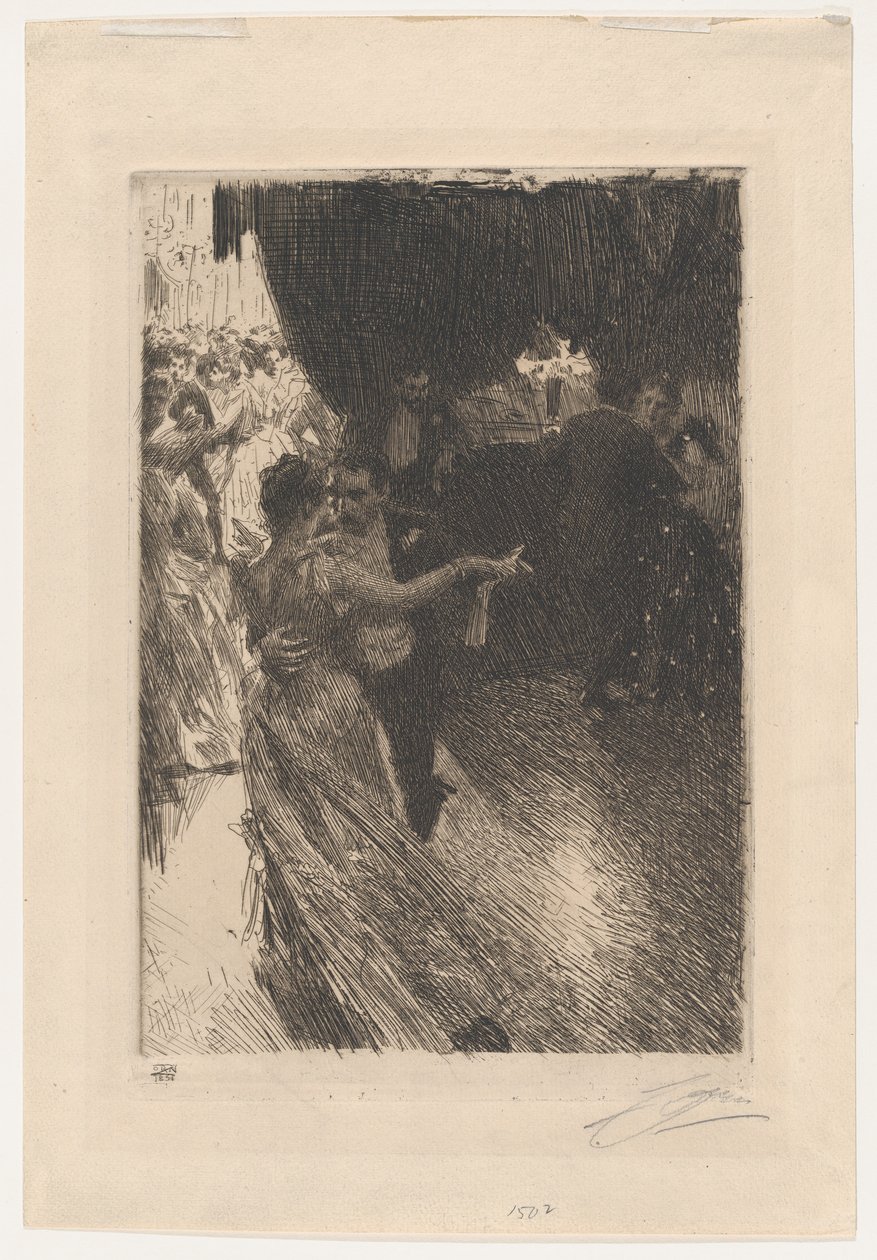 The Waltz by Anders Zorn