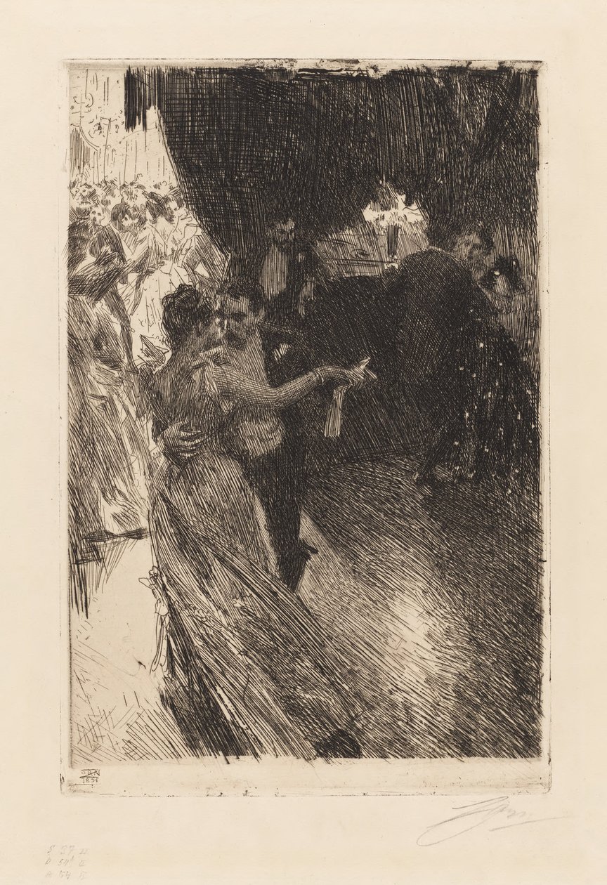 The Waltz by Anders Zorn