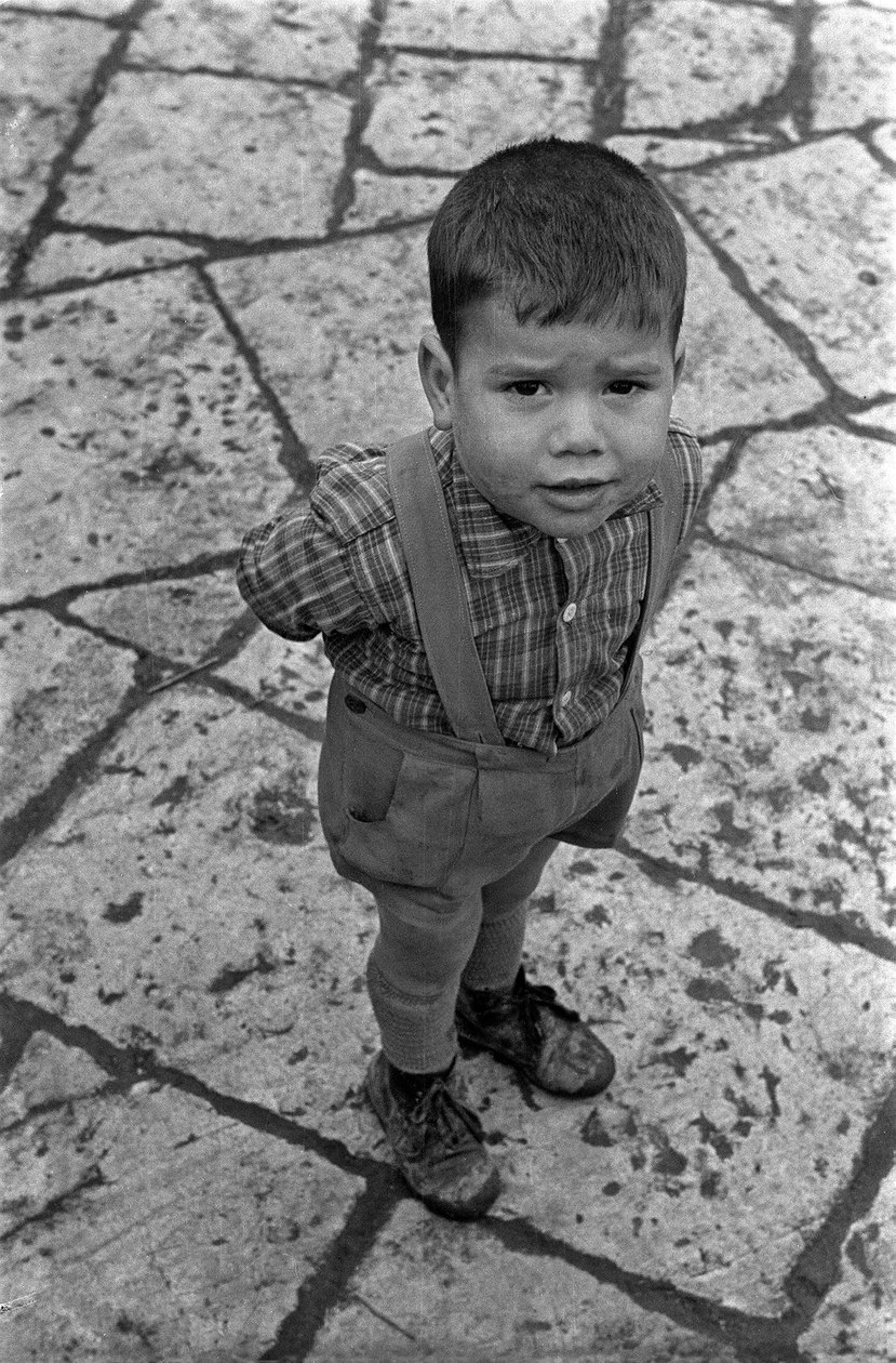 Portrait of a Child, Venosa, Basilicata, Italy by Ando Gilardi