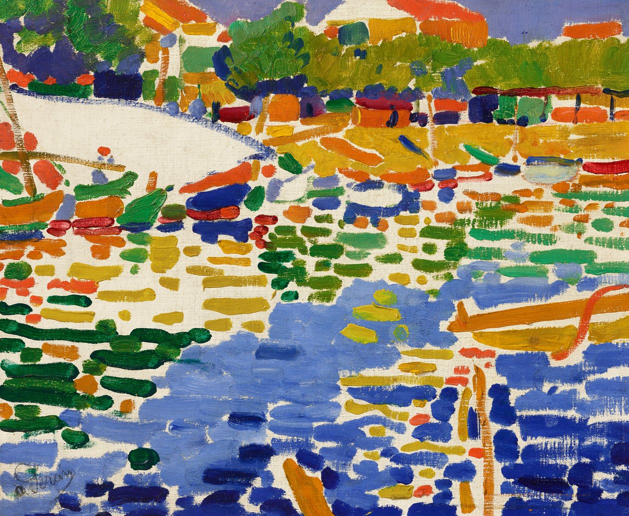 Boats Moored at L