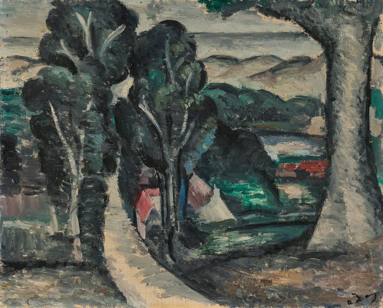Landscape of Camiers (Pas-de-Calais) by Andre Derain