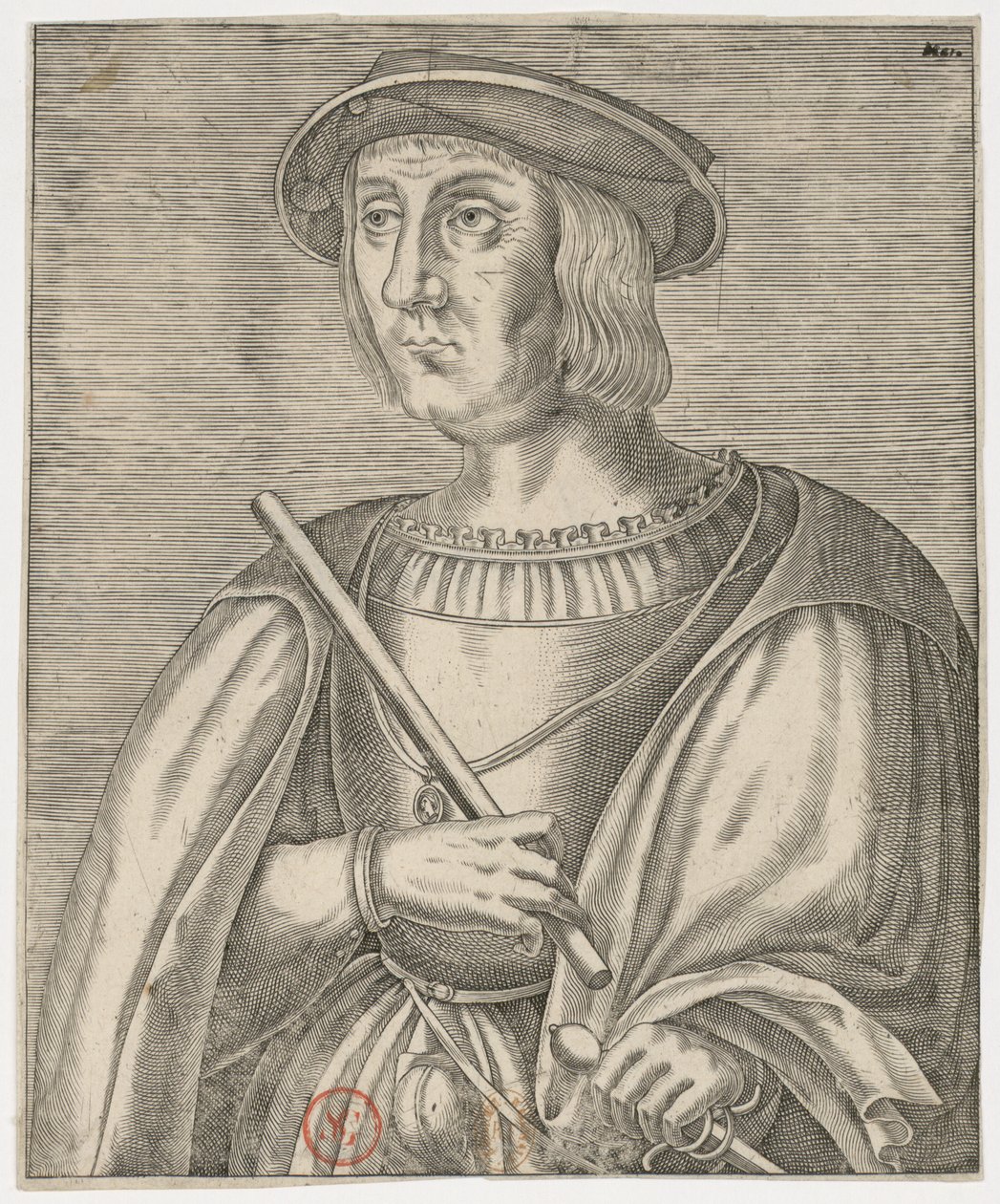Jacques de Chabannes Seigneur de la Palice by Andre Thevet