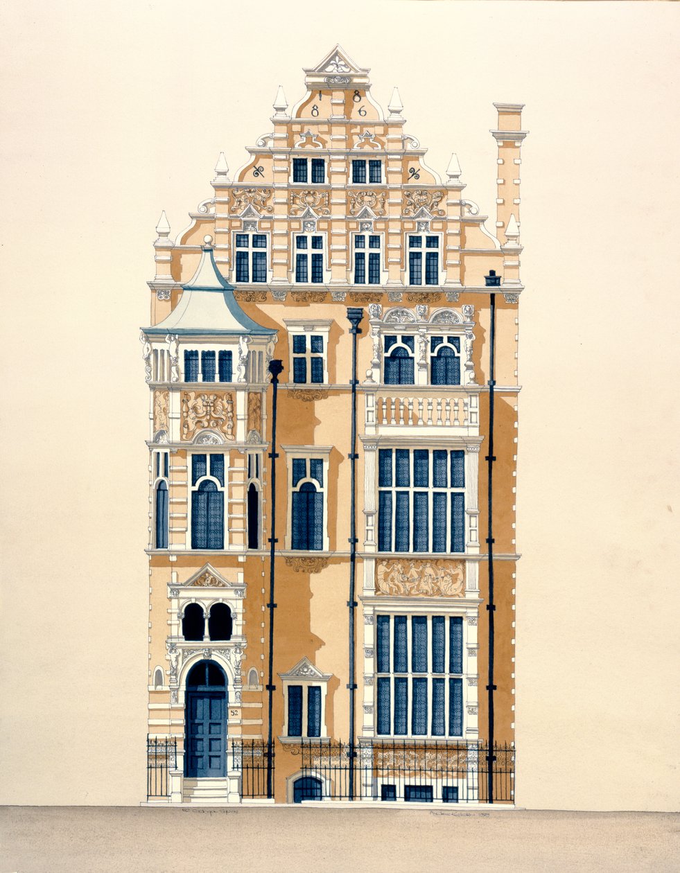 52 Cadogan Square, Knightsbridge, London by Andras Kaldor
