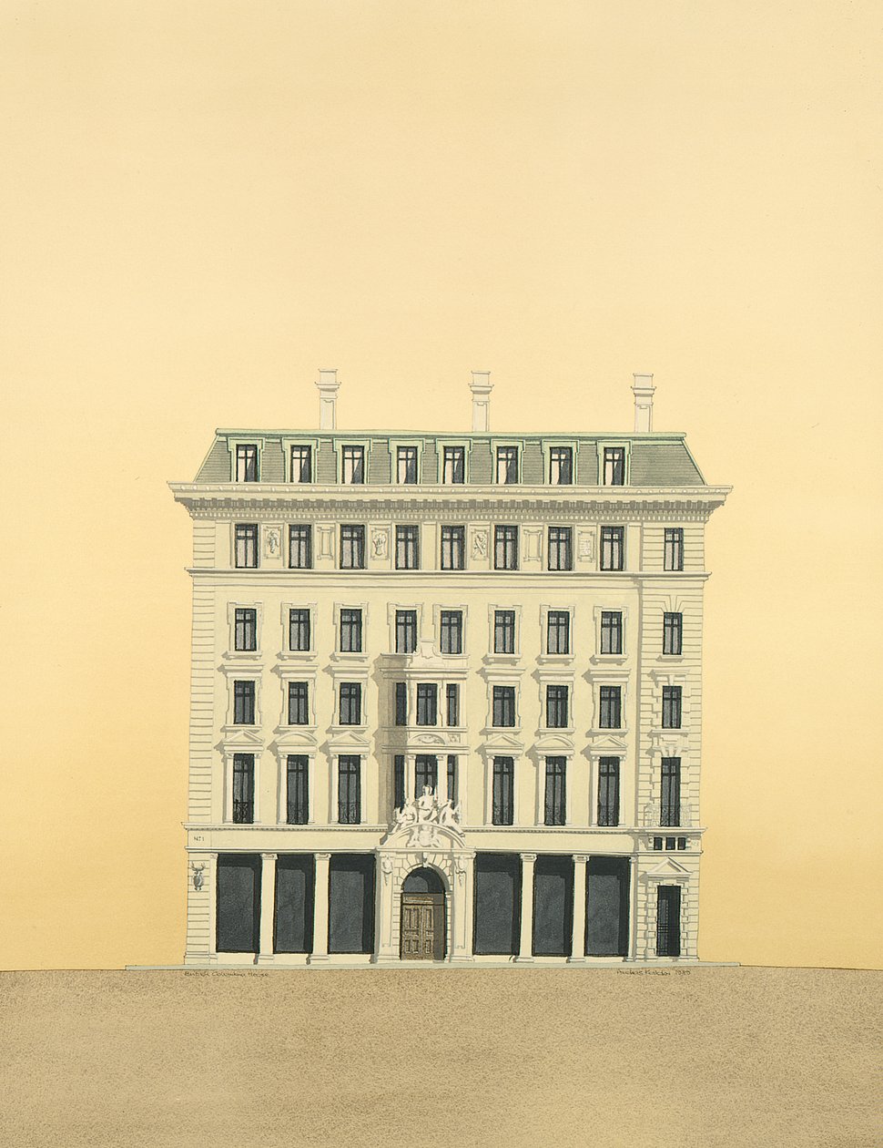 British Columbia House, Regent Street, London by Andras Kaldor