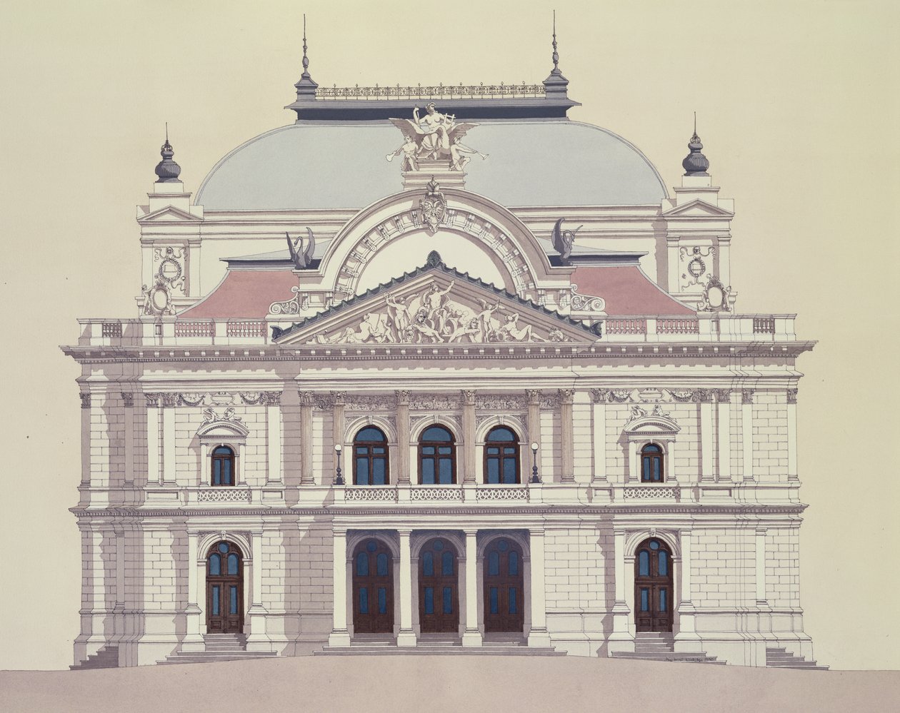 Mahen Theatre, Janacek Opera House by Andras Kaldor