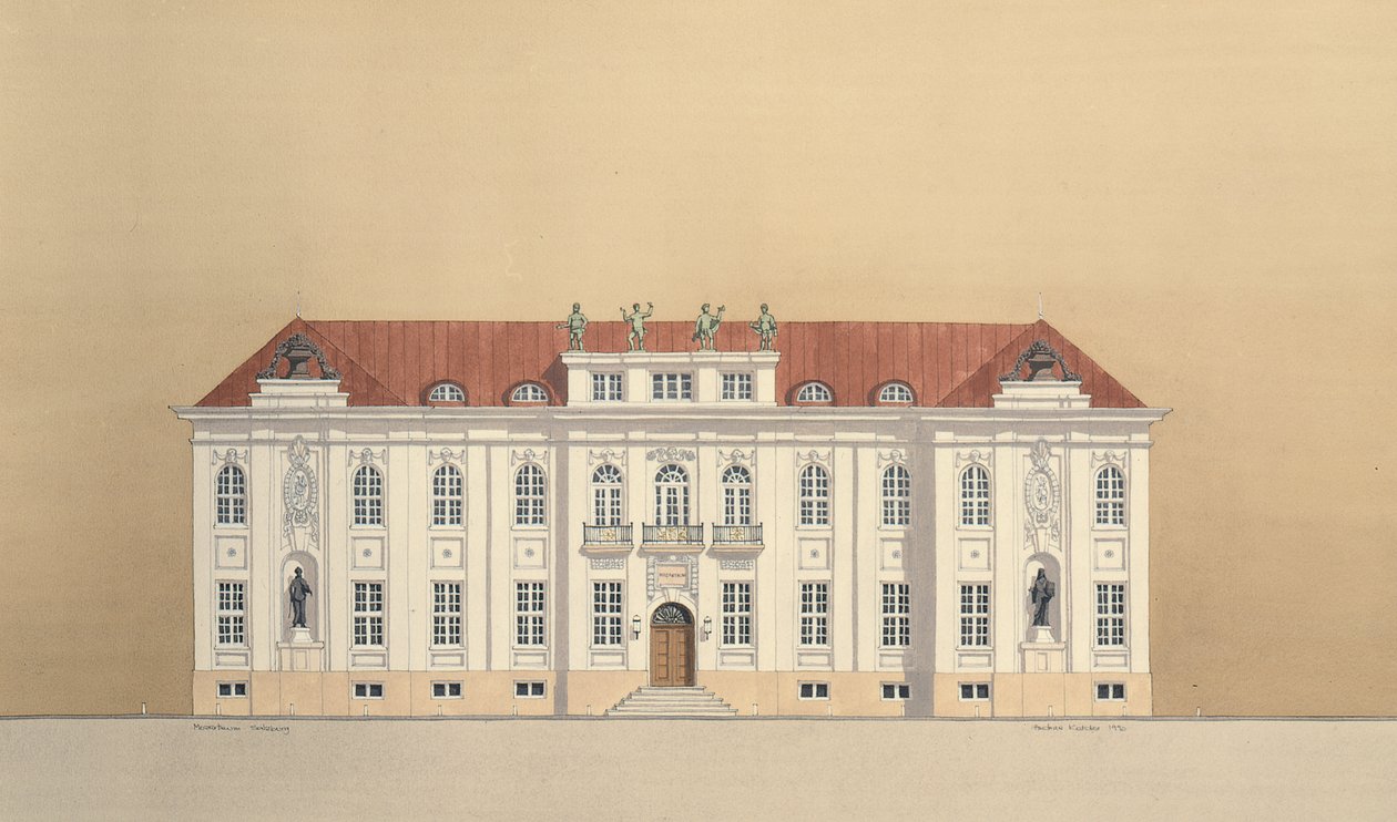 Mozarteum, Salzburg, Austria by Andras Kaldor