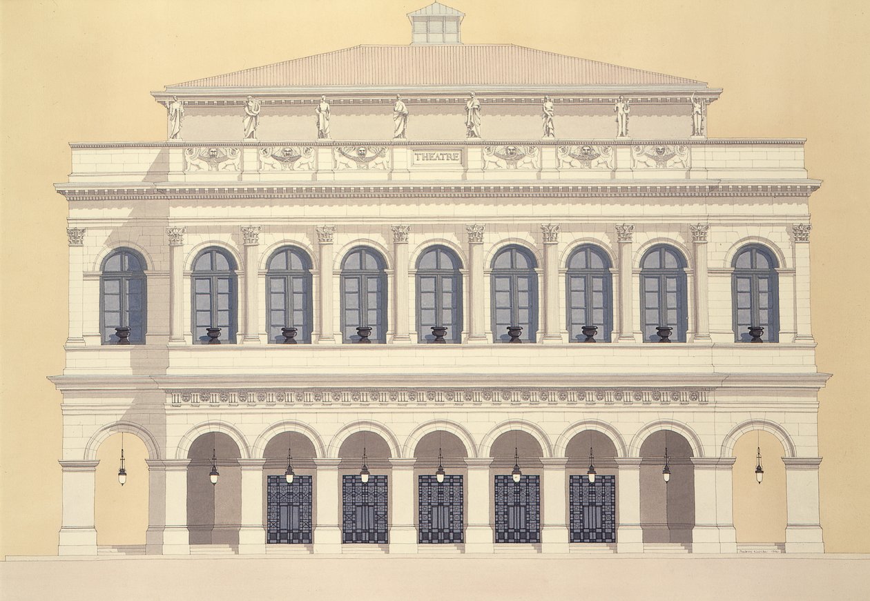 Opera Lyon, France by Andras Kaldor
